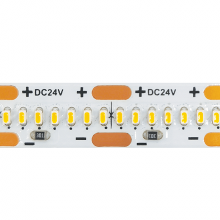 ACA LED Ταινία SMD 24V DC 22W/m 3000K 1940 Lm/m IP20 10mm REFOND 2835 5SDCM 5M