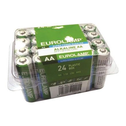 Μπαταρια Αλκαλικη 1,5 V Αα Lr6 24Τμχ