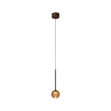 Κρεμαστό Φωτιστικό LED 7W CALINA Coffee Ø9,9 Dim