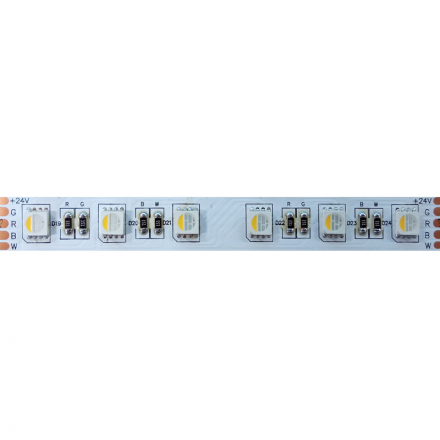 ACA Ταινία LED 17W 24V IP65 5m RGB+6500K