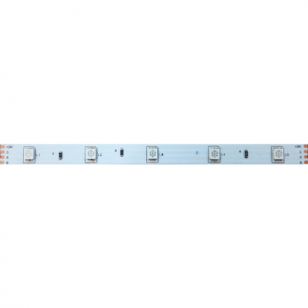 ACA Ταινία LED 7.2W 24V IP20 5m RGB