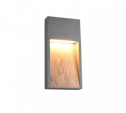Trio Lighting Επίτοιχη Απλίκα LED 11W 3000K SALMON IP44