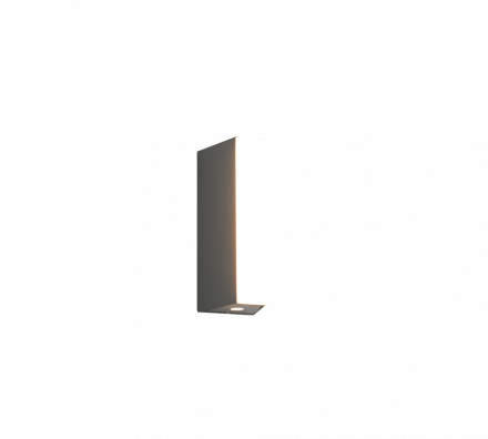 Trio Lighting Επίτοιχη Απλίκα LED 5.5W 3000K MARNE Ανθρακί IP65