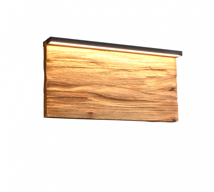 Trio Lighting Επίτοιχο Φωτιστικό LED 13W KALEA Ξύλο