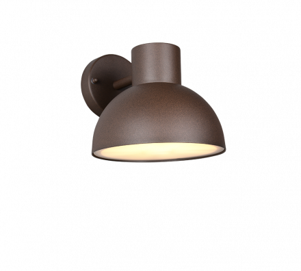 Trio Lighting Επίτοιχο Φωτιστικό 1xE27 ELBE Rusty Αλουμίνιο IP44