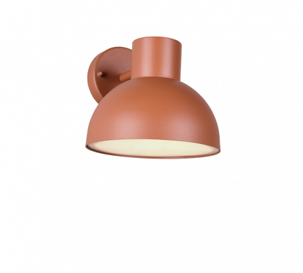 Trio Lighting Επίτοιχο Φωτιστικό 1xE27 ELBE Πορτοκαλί Αλουμίνιο IP44