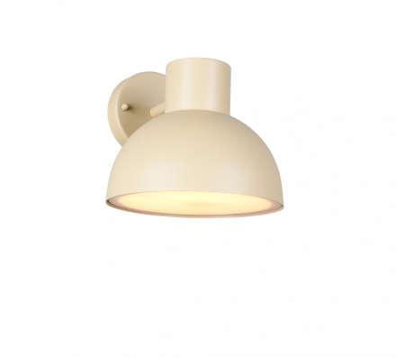 Trio Lighting Επίτοιχο Φωτιστικό 1xE27 ELBE Sand Αλουμίνιο IP44
