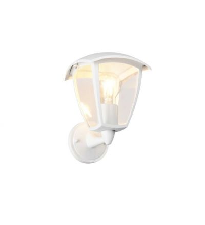 Trio Lighting Επίτοιχο Φωτιστικό 1xE27 VENTA Λευκό Αλουμίνιο Up