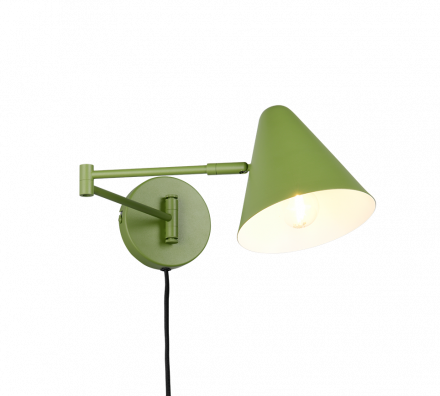 Trio Lighting Επίτοιχο Φωτιστικό 1xE14 COSIMA Πράσινο Μέταλλο