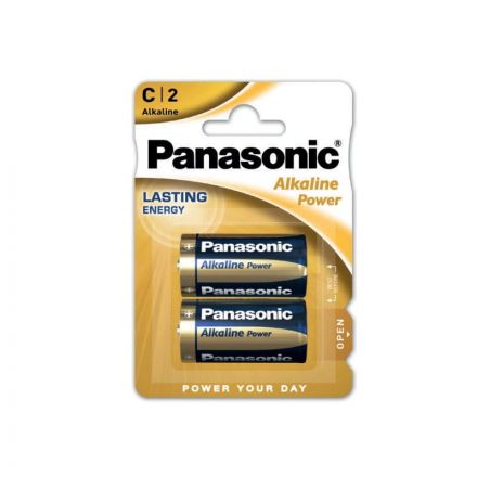 Panasonic Μπαταρία Αλκαλική LR14 (C) Bronze 2 τμχ