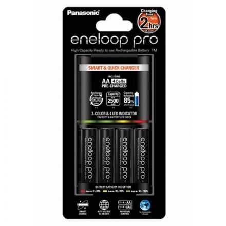 Panasonic Eneloop Ταχυφορτιστής 2 Ώρα AA/AAA 1900mAh