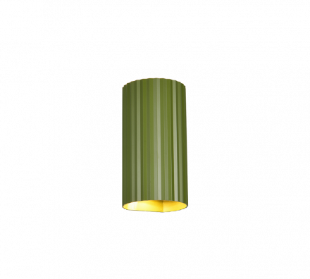 Trio Lighting Απλίκα Up-Down 2xGU10 SOKA Πράσινο Μέταλλο