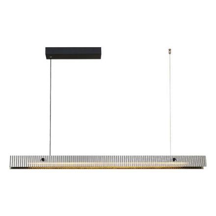 Φωτιστικό Κρεμαστό Γραμμικο LED 25W 3CCT - Μαύρo