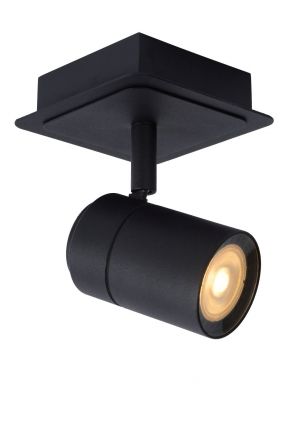 LENNERT - Spot Οροφής Bathroom - LED Dim. - GU10 - 1x5W 3000K - IP44 - Black