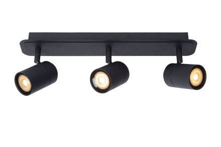 LENNERT - Spot Οροφής Bathroom - LED Dim. - GU10 - 3x5W 3000K - IP44 - Black