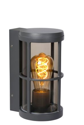 NAVI - Επίτοιχο Φωτιστικό Outdoor - 1xE27 - IP54 - Anthracite