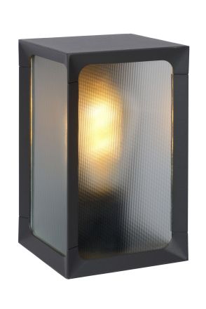 CAGE - Επίτοιχο Φωτιστικό Outdoor - LED - 1xE27 - IP44 - Anthracite