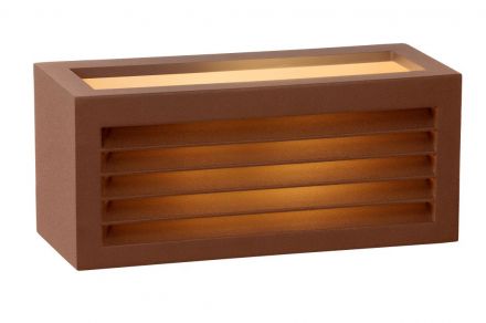 DIMO - Επίτοιχο Φωτιστικό Outdoor - 1xE27 - IP54 - Rust Brown