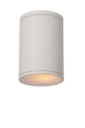 TUBIX - Spot Οροφής Outdoor - Ø 10,8 cm - 1xE27 - IP54 - White