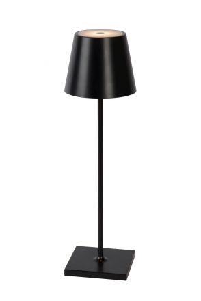 JUSTIN - Επιτραπέζιο Φωτιστικό Outdoor - Ø 11 cm - LED Dim. - 1x2,2W 3000K - IP54 - Black
