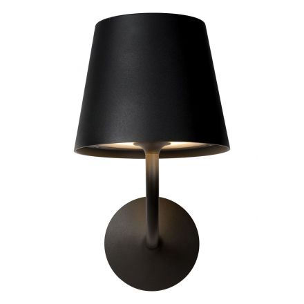 JUSTIN - Επίτοιχο Φωτιστικό Outdoor - LED Dim. - 1x7W 3000K - IP65 - Black