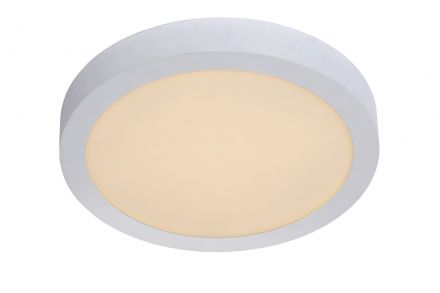 BRICE-LED - Flush Φωτιστικό Οροφής Bathroom - Ø 30 cm - LED Dim. - 1x30W 3000K - IP44 - White