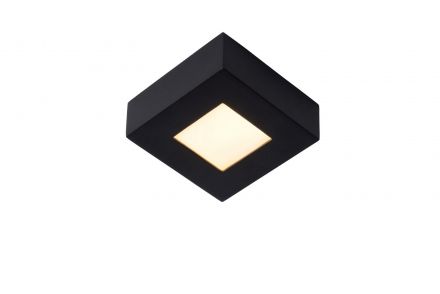 BRICE-LED - Flush Φωτιστικό Οροφής Bathroom - LED Dim. - 1x8W 3000K - IP44 - Black