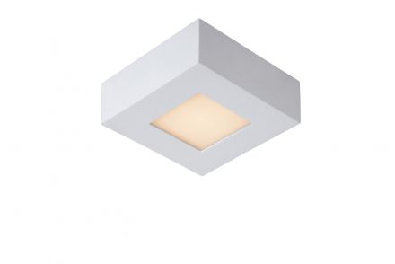 BRICE-LED - Flush Φωτιστικό Οροφής Bathroom - LED Dim. - 1x8W 3000K - IP44 - White