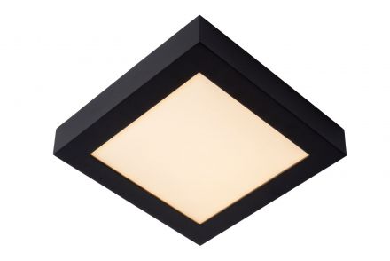 BRICE-LED - Flush Φωτιστικό Οροφής Bathroom - LED Dim. - 1x20W 3000K - IP44 - Black