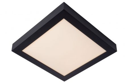 BRICE-LED - Flush Φωτιστικό Οροφής Bathroom - LED Dim. - 1x30W 3000K - IP44 - Black