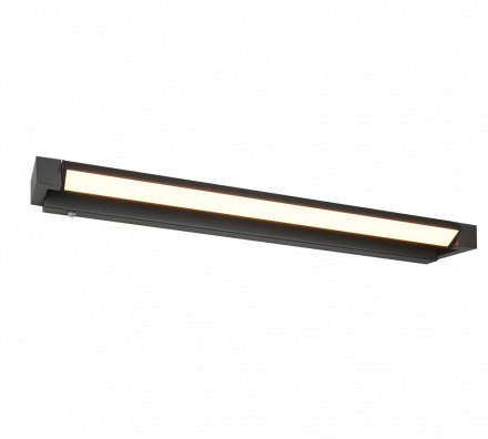 Trio Lighting Φωτιστικό Μπάνιου LED 15.5W Μαύρο Ματ Αλουμίνιο IP44