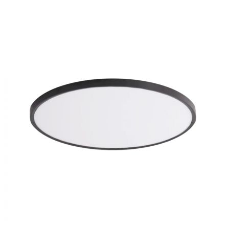 Red Point Πλαφονιέρα LED 32W 3000K-4000K-6500K PENDY Μαύρη Με Επιλογή Κρεμάσματος Φ40