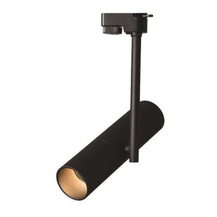 Σποτ Ράγας 2 Γραμμων GU10 Φ53X200Mm Μαυρο