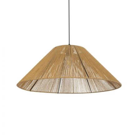 HATA 205-0037 Κρεμαστό Φωτιστικό Boho 1xE27 Μπεζ