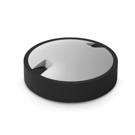 Πλαφονιέρα Στρογγυλή Λευκό- Μαύρο LED 11W Φ17 4000Κ IP65
