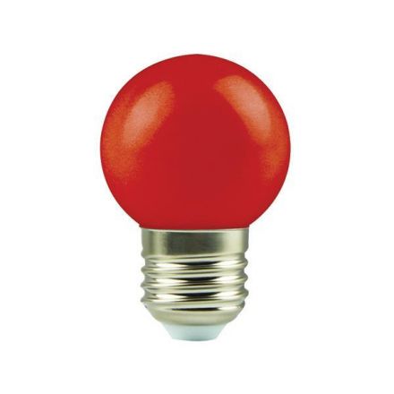 Λάμπα LED G45 1,8W Κόκκινη 