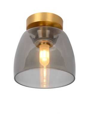 TYLER - Flush Φωτιστικό Οροφής Bathroom - Ø 16,1 cm - 1xG9 - IP44 - Matt Gold / Brass