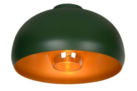 SHARAN - Flush Φωτιστικό Οροφής - Ø 38 cm - 1xE27 - Green