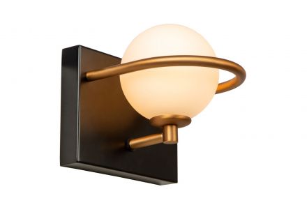 ISOBEL - Επίτοιχο Φωτιστικό Bathroom - 1xG9 - IP44 - Black