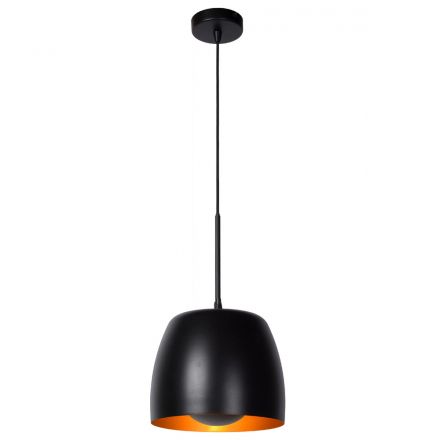 NOLAN - Κρεμαστό Φωτιστικό - Ø 24 cm - 1xE27 - Black