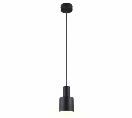 Trio Lighting Κρεμαστό Φωτιστικό 1xE27 AGUDO Μέταλλο Μαύρο Ματ