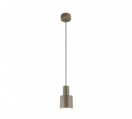 Trio Lighting Κρεμαστό Φωτιστικό 1xE27 AGUDO Μέταλλο Taupe