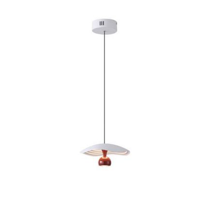 Κρεμαστό Φωτιστικό Αλουμίνιο LED 8W 400Lm 3000Κ  - Kόκκινο - ENIGMA
