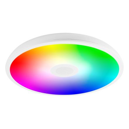 Spotlight Πλαφονιέρα Οροφής LED RGB+WHITE ΜΕ BLUETOOTH SPEAKER 18W