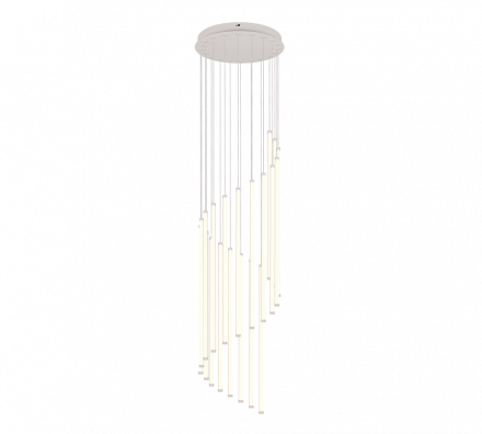 Trio Lighting Κρεμαστό Φωτιστικό LED 70W CCT BAXTER Γκρι