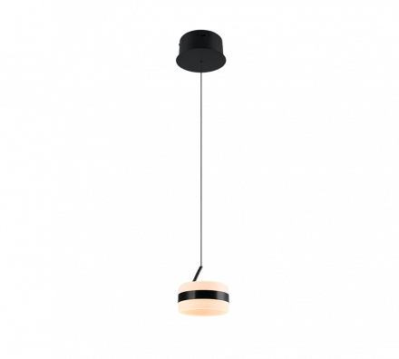 Trio Lighting Κρεμαστό Φωτιστικό LED 8W CCT DIOS Μαύρο
