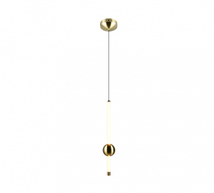 Trio Lighting Κρεμαστό Φωτιστικό LED 6W CCT MELITA Μέταλλο Ορείχαλκος Ματ