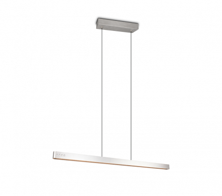 Trio Lighting Κρεμαστό Φωτιστικό LED 40W CCT DONEGAL Nickel Mat
