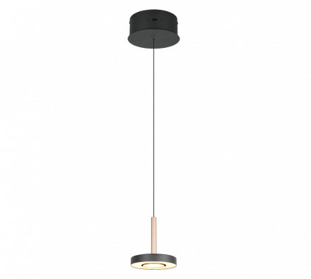 Trio Lighting Κρεμαστό Φωτιστικό LED 8W CCT GUANO Coffee