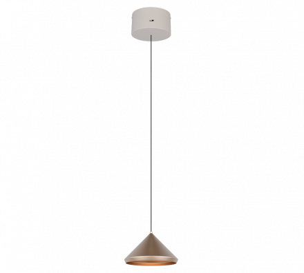Trio Lighting Κρεμαστό Φωτιστικό LED 5W CCT LAGUNA Coffee